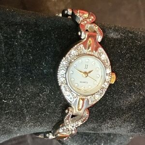 Jules Jurgensen Vintage Ladies Gold & Silver Tone Watch